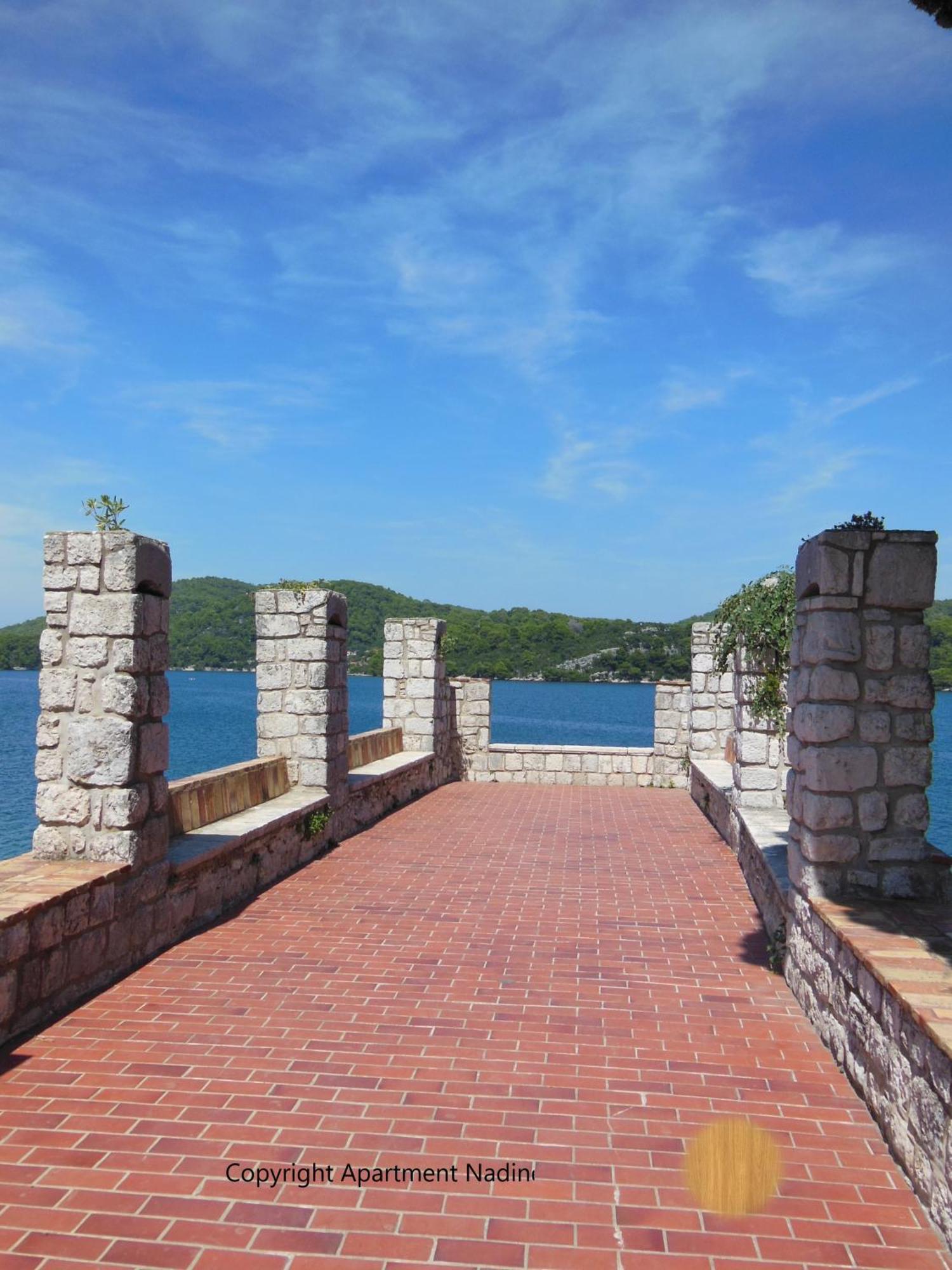 Okuklje Apartment Nadine Mljet Mit Meerblick מראה חיצוני תמונה