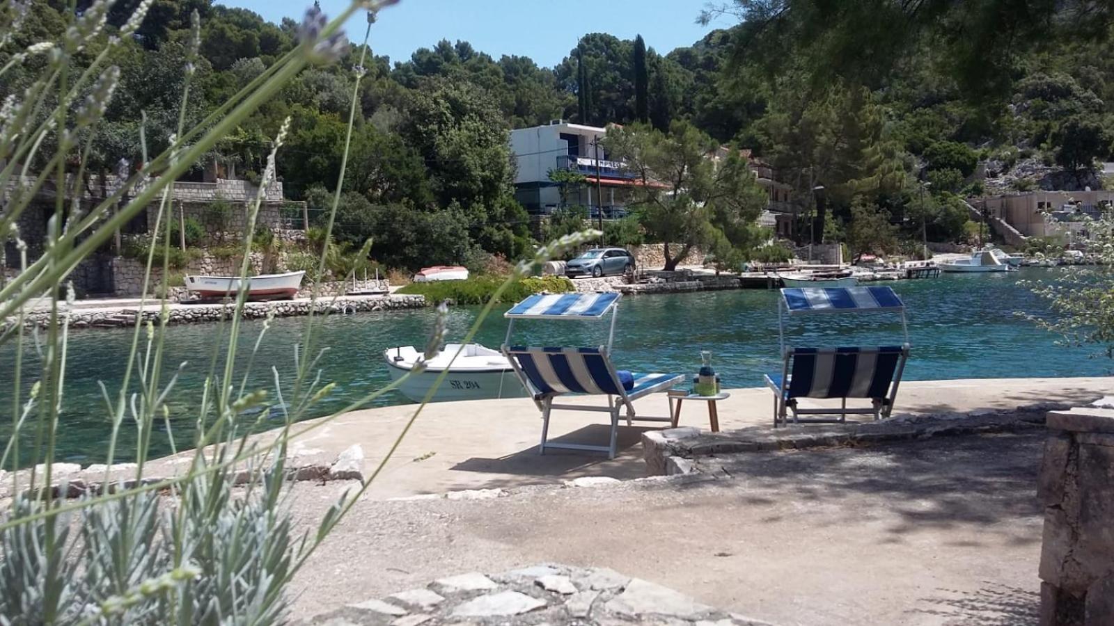 Okuklje Apartment Nadine Mljet Mit Meerblick מראה חיצוני תמונה