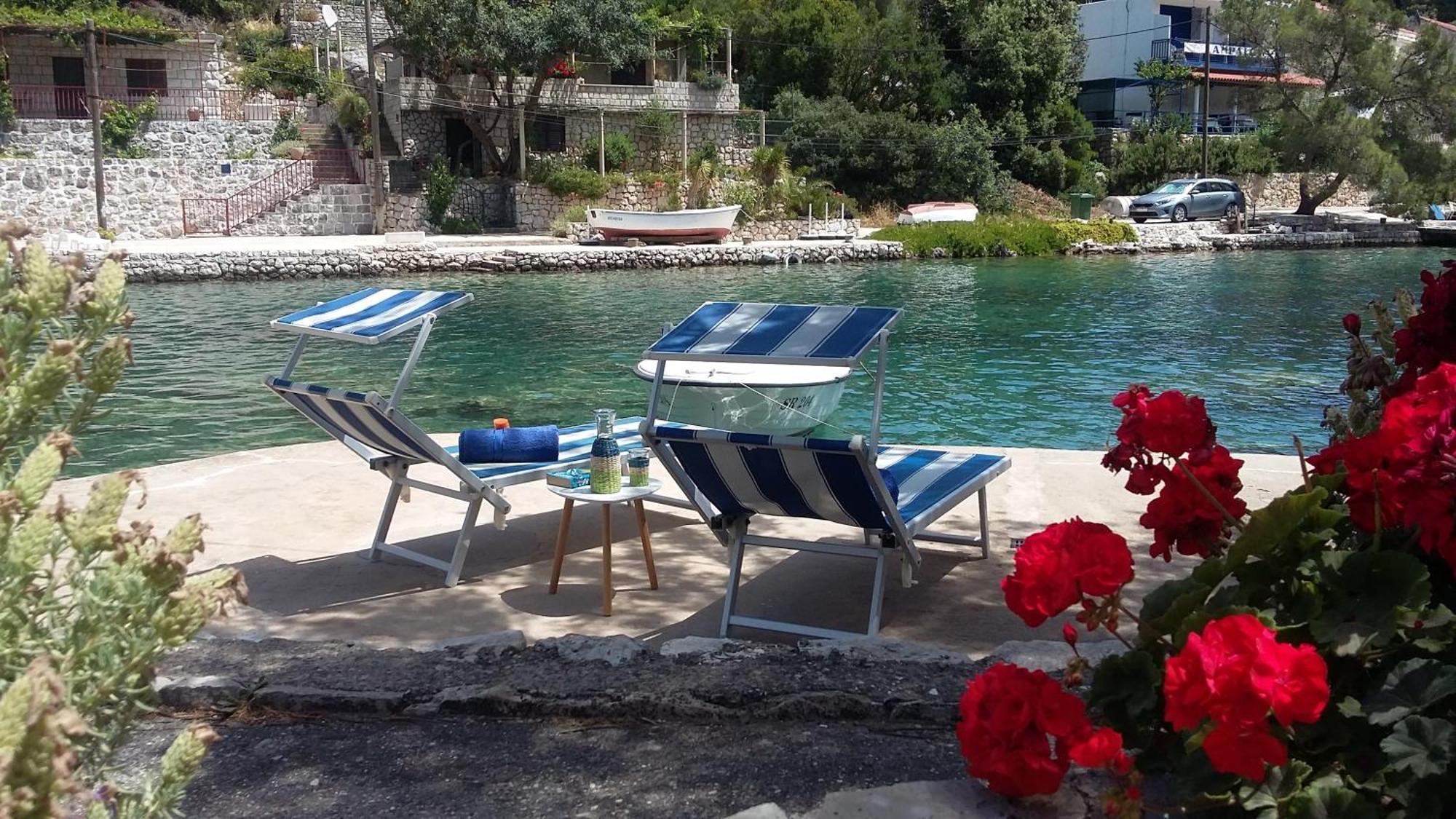 Okuklje Apartment Nadine Mljet Mit Meerblick מראה חיצוני תמונה